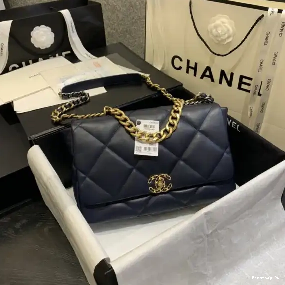 First Bag Ru CHANEL BAG 19 FLAP 0619